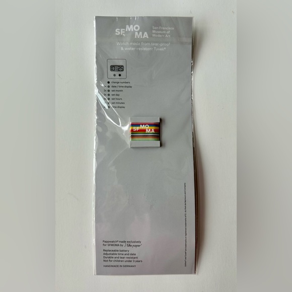 SFMOMA Paper Watch - Picture 4 of 8